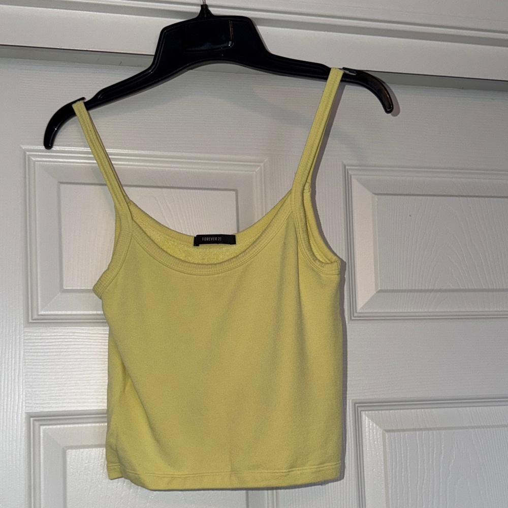 Trendyol Light Yellow Camisole Top